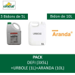 PACK DEFI + URBOLE (1L) + ARANDA (10L) photo du produit