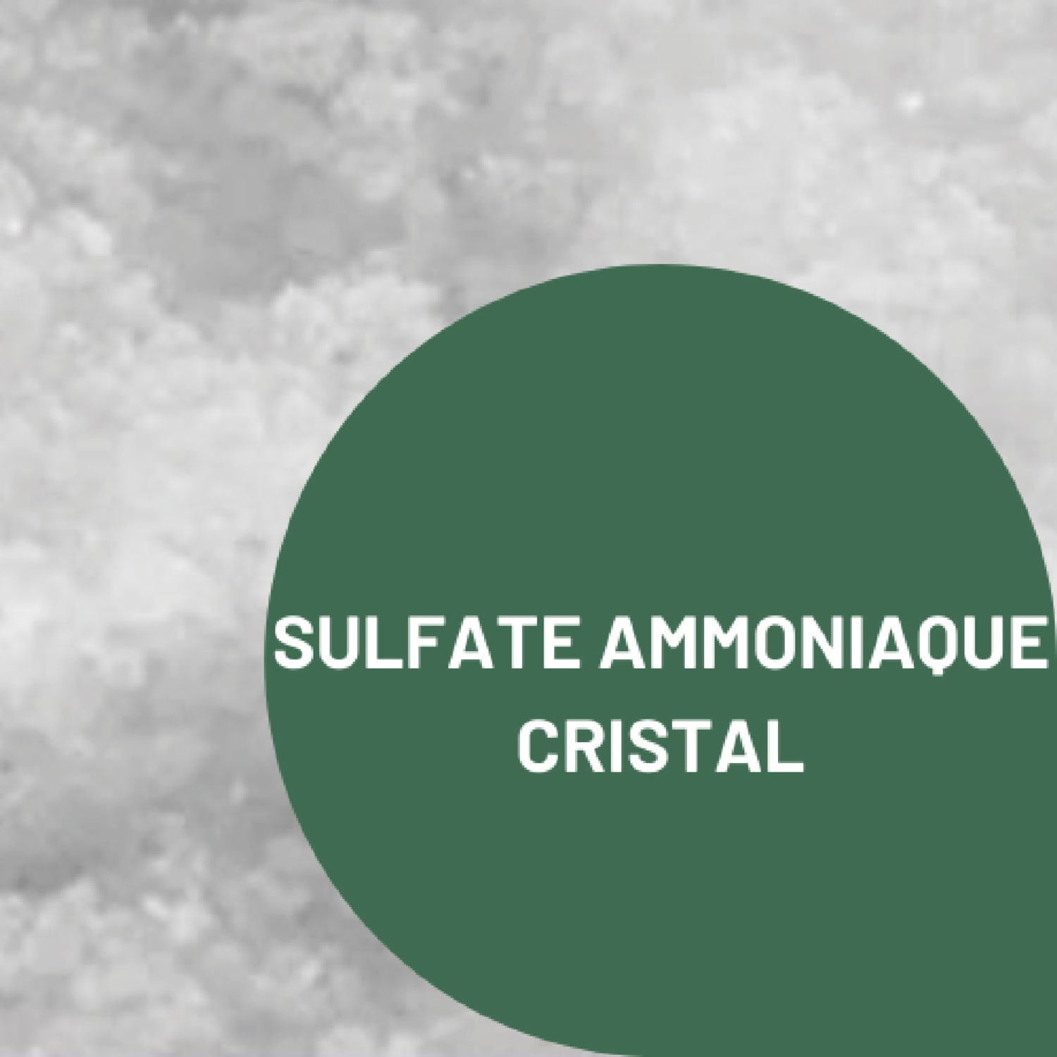 Cristal - SULFATE D'AMMONIAQUE