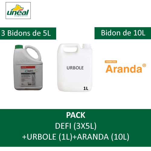 PACK DEFI + URBOLE (1L) + ARANDA (10L) photo du produit Principale L